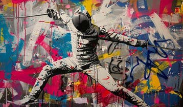Dine Chanima - (XXL) Giant Epee Graffiti Mashup