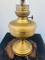 Lampe à huile - Cuivre, Verre