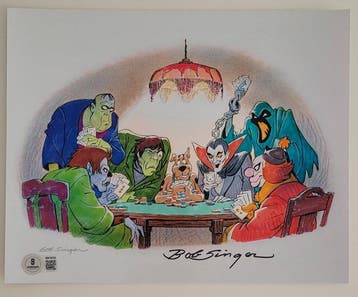 Scooby-Doo - Hanna Barbera - Bob Singer - Autograph, Photo, Collections