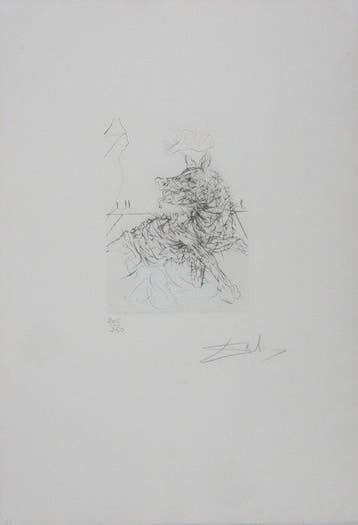 Salvador Dali (1904-1989) - Shakespeare : Richard III