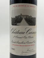 1990 Château Canon - Bordeaux 1er Grand Cru Classé - Fles, Verzamelen, Nieuw