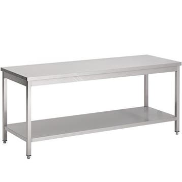 Rvs werktafel met bodemschap 1900x600x900 mm, Verzenden, Nieuw in verpakking