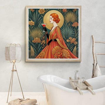 CREATIVE_HUB - Floreal time out in Erte style