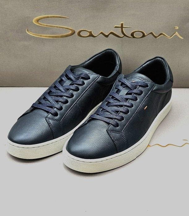 Santoni - Sneakers - Maat: EU 42, EU 42.5 - Nieuw met tags, Kleding | Heren, Schoenen