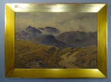 Isaac Cooke (1846–1922) - Paesaggio montano
