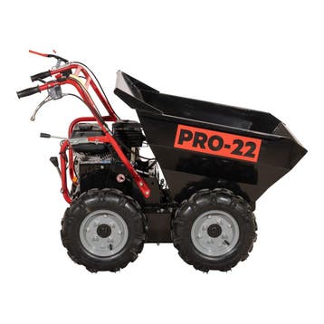PRO-22 D400 Mini Dumper / Motorkruiwagen - Benzine, Nieuw, PRO-22