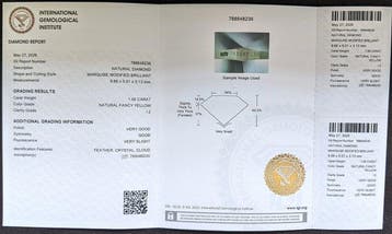 Sans prix de réserve - 1 pcs Diamant (Couleur naturelle) -