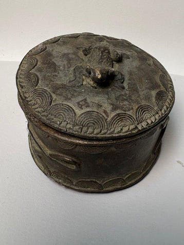 Boîte de rangement pour poudre dor Baule (8x8x5 cm, 350 g)