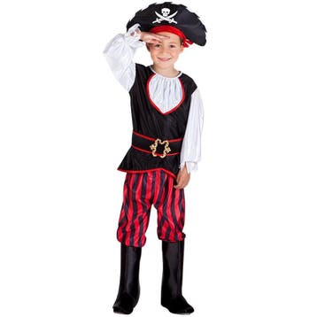 Piratenpak Kind Kapitein, Verzenden, Nieuw