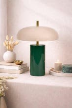 Lampe de table - Métal - Lampe Champignon, Antiquités & Art