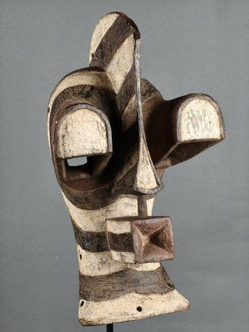 Prachtige kifwebe-masker - Songye - Congo RDC (Zonder
