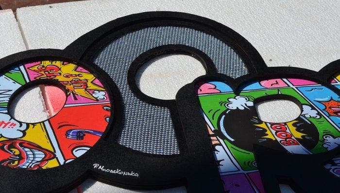Patrycja Mroczkowska - Diamond Ops! 3D Pop Art XL, Antiek en Kunst, Kunst | Designobjecten