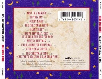 Reba McEntire - Merry Christmas To You, Verzenden, Gebruikt