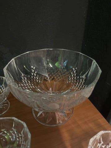 Durand - Dessertservies (7) - Kristal