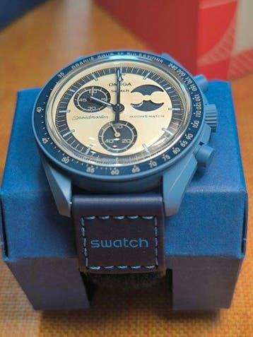 Omega x Swatch - MoonSwatch - Mission to the Moon - Sans