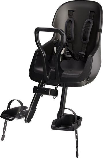 Bobike Exclusive Evolve mini - urban black - fietsstoeltj..., Verzenden