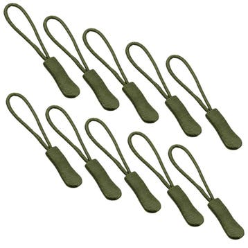 Rits opener/sluiter (10 stuks) Groen, Ophalen of Verzenden, Nieuw