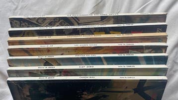 Tanguy et Laverdure - 8x C - EO/Ré - 8 Album - 1968/1979, Nieuw