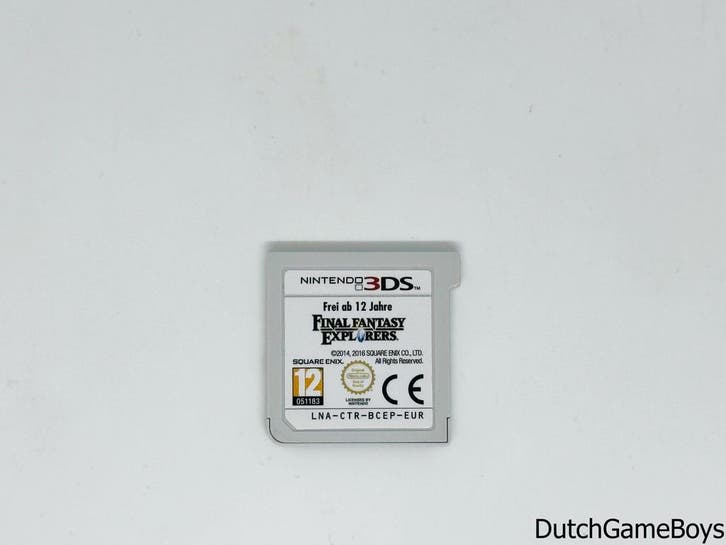 Nintendo 3DS - Final Fantasy Explorers - EUR, Consoles de jeu & Jeux vidéo, Jeux | Nintendo 2DS & 3DS, Envoi