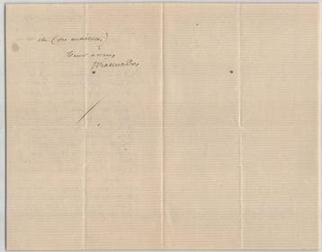Eugène Viollet-le-Duc - Lettre autographe signée -, Nieuw