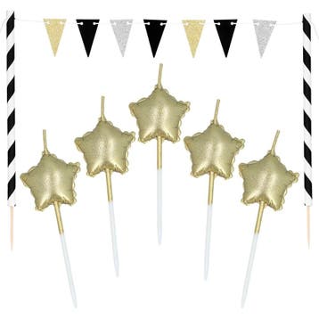 Taarttopper 3 delig, Verzenden, Nieuw