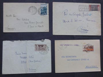 République italienne 1950/1982 - Correspondances période