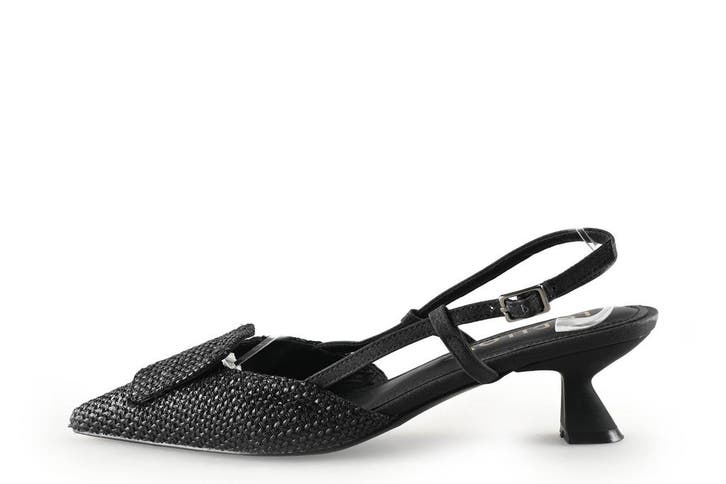 Lodi Slingbacks in maat 40 Zwart, Kleding | Dames, Schoenen, Zwart, Zo goed als nieuw, Verzenden