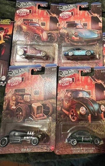 Hot Wheels 1:64 - Voiture miniature (6) - Collezione Hot
