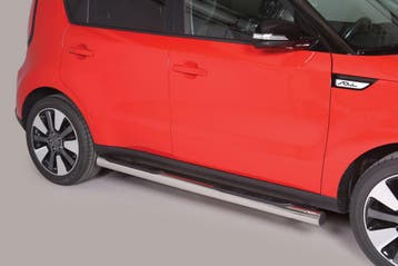 Side Bars | geschikt voor Kia | Soul 14- 5d hat. | RVS rvs z, Verzenden