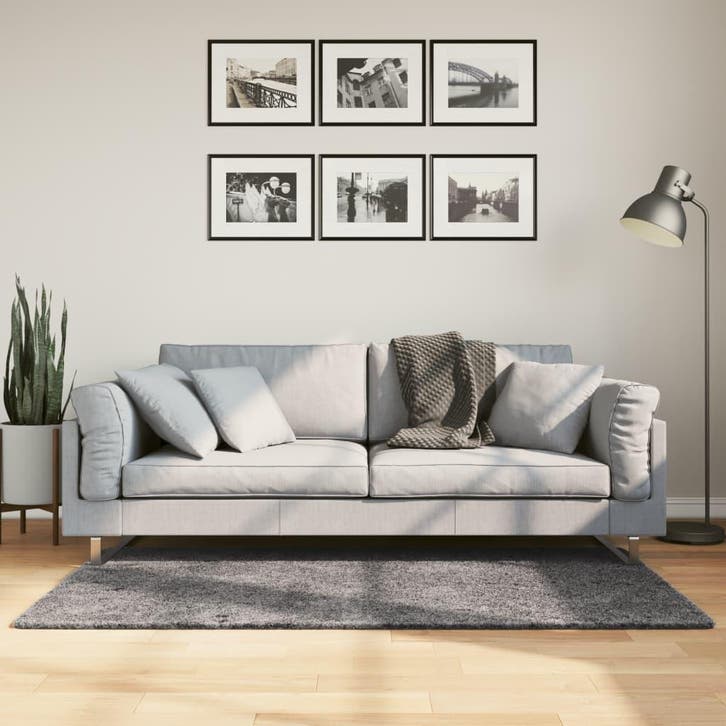 vidaXL Vloerkleed HUARTE laagpolig zacht wasbaar 80x150 cm, Maison & Meubles, Ameublement | Tapis & Moquettes, Envoi