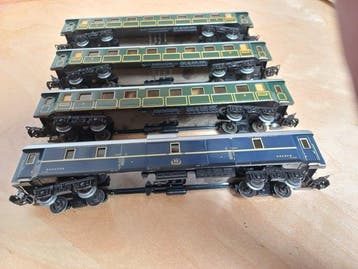 Primex H0 - 4199/4186 - Modeltrein personenwagonset (4) -, Hobby en Vrije tijd, Nieuw
