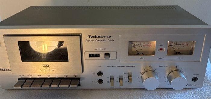 Technics - RS-M5 Cassetterecorder-speler, TV, Hi-fi & Vidéo, Radios