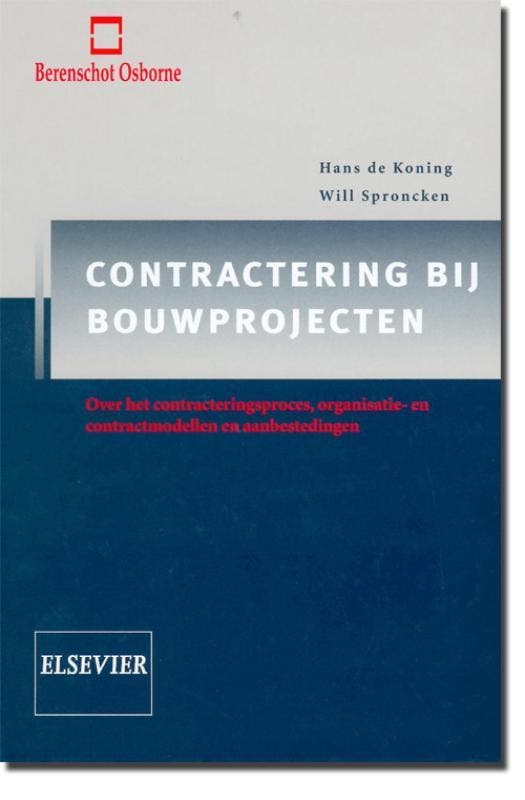 Contractering bij bouwprojecten 9789058950024, Boeken, Techniek, Gelezen, Verzenden