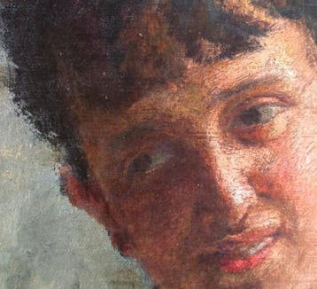 Vincenzo Volpe (1855-1929) - Ritratto di donna