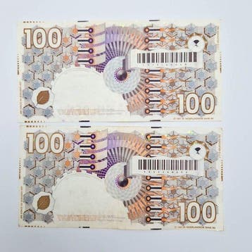 Nederland. - 2 x 100 Gulden - 1992 - PL105 (Zonder