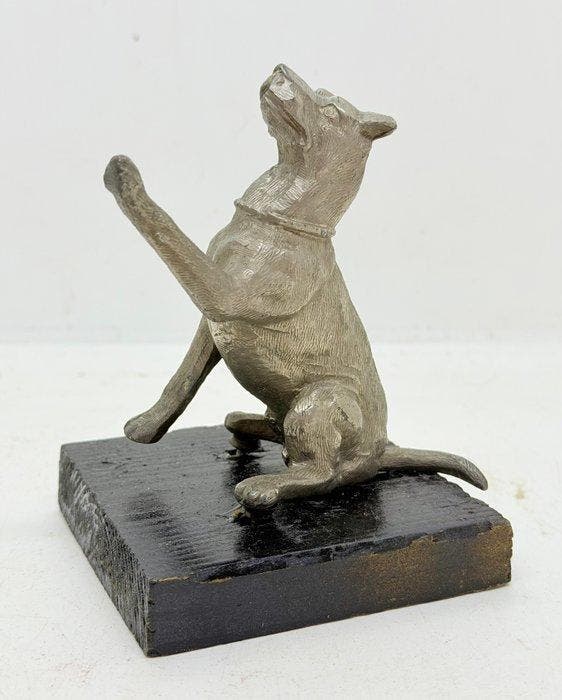 Figuur - Perro - Zinklegering, Antiquités & Art, Curiosités & Brocante