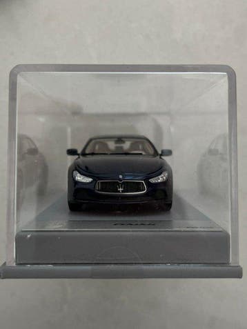 BBR 1:43 - Model sportwagen - Maserati Ghibli MY14 blu, Nieuw