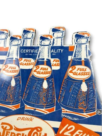 Pepsi Cola - Emaille plaat - Emaille