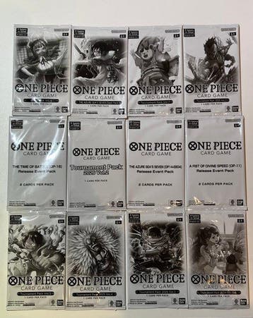 Bandai - 12 Booster pack - One Piece - One Piece Card Game –, Hobby & Loisirs créatifs