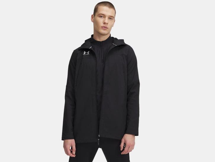 Under Armour MS Ch. Pro Jacket-Blk - Maat SM, Kleding | Heren, Truien en Vesten, Zwart, Nieuw, Ophalen of Verzenden