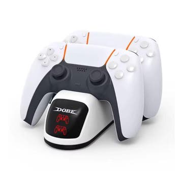 Oplaadstation voor PlayStation 5 Controllers - PS5 / Slim /, Verzenden, Nieuw