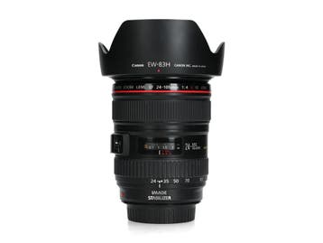 Canon EF 24-105mm f/4 L IS USM - Zoomlens - 1 jaar garantie, Ophalen of Verzenden