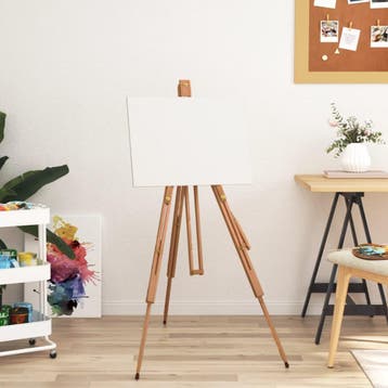 vidaXL Schildersezel 100x104x172 cm massief beukenhout, Verzenden