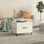 vidaXL Salontafel met metalen poten 50x50x40 cm hoogglans, Verzenden