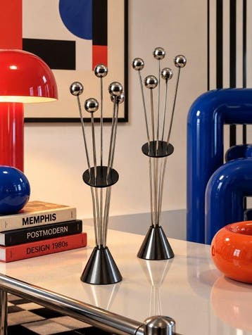 Deens Fabrikaat - Memphis Style - Kaarsenhouder Postmodern