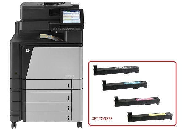 HP - HP Huismerk Set Toners M880 Black,yellow,cyaan, Magenta, Computers en Software, Printerbenodigdheden, Toner, Zo goed als nieuw
