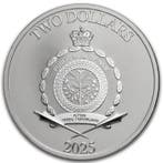 Niue. 2 Dollars 2025 – Captain America vs. Thanos – 1 oz
