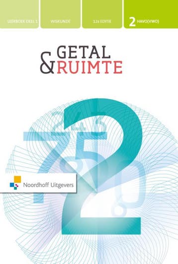 Getal & Ruimte 12e ed havo/vwo 2 leerboek deel 1, Boeken, Verzenden, Gelezen, Noordhoff Uitgevers