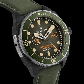 Tecnotempo - Commando Forged Carbon & Titanium - Automatic, Nieuw