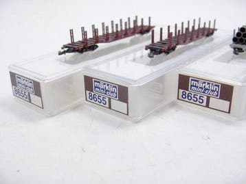 Märklin Z - 8655 - Modeltrein goederenwagon (3) - 3x, Nieuw